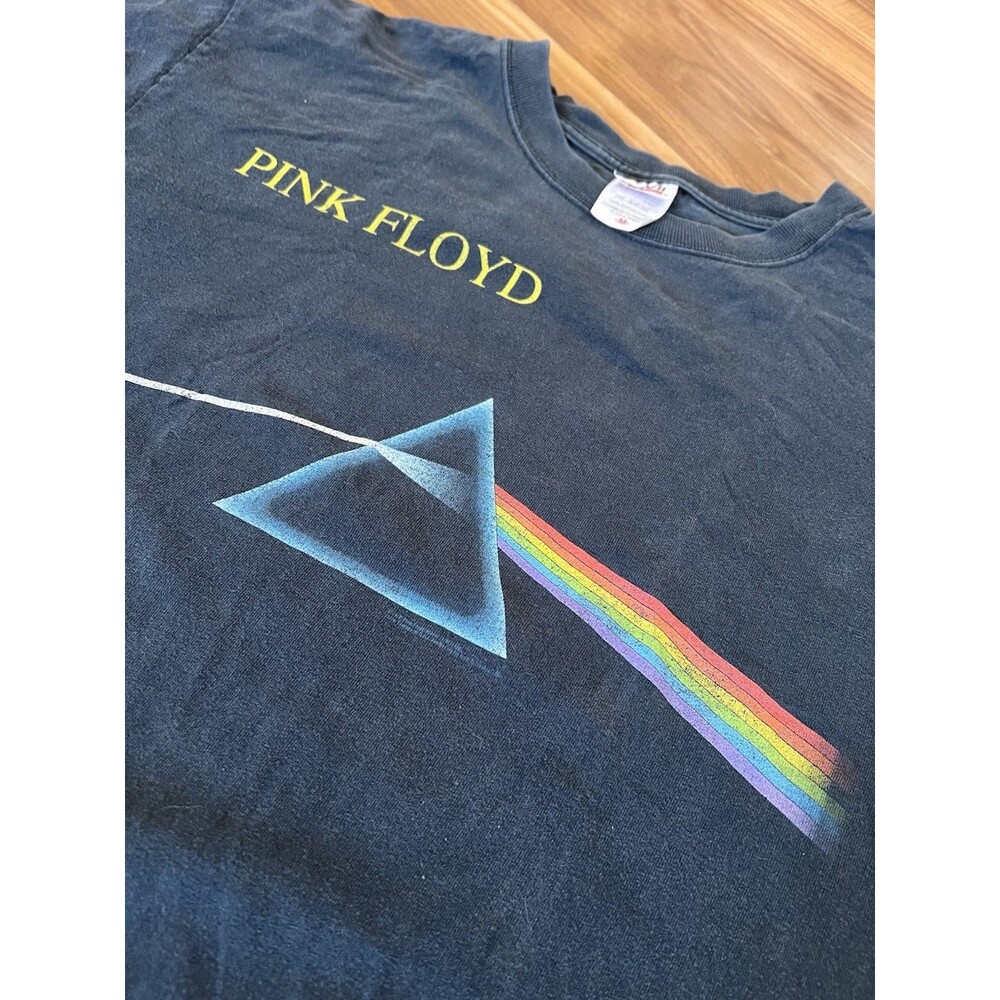 Vintage Pink Floyd Dark Side Of The Moon Anvil Brand T Shirt